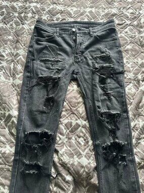 jeans ksubi сірі